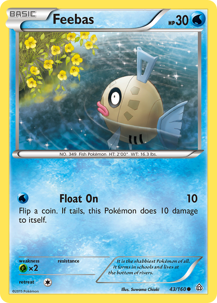 Feebas (43/160) [XY: Primal Clash] | Game Master's Emporium (The New GME)