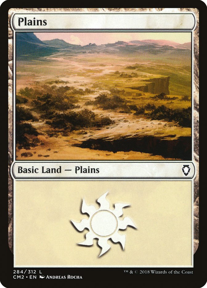 Plains (284) [Commander Anthology Volume II] | Game Master's Emporium (The New GME)