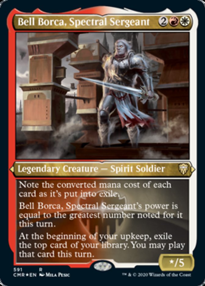 Bell Borca, Spectral Sergeant (Etched) [Commander Legends] | Game Master's Emporium (The New GME)