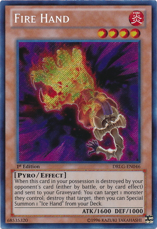 Fire Hand [DRLG-EN046] Secret Rare | Game Master's Emporium (The New GME)