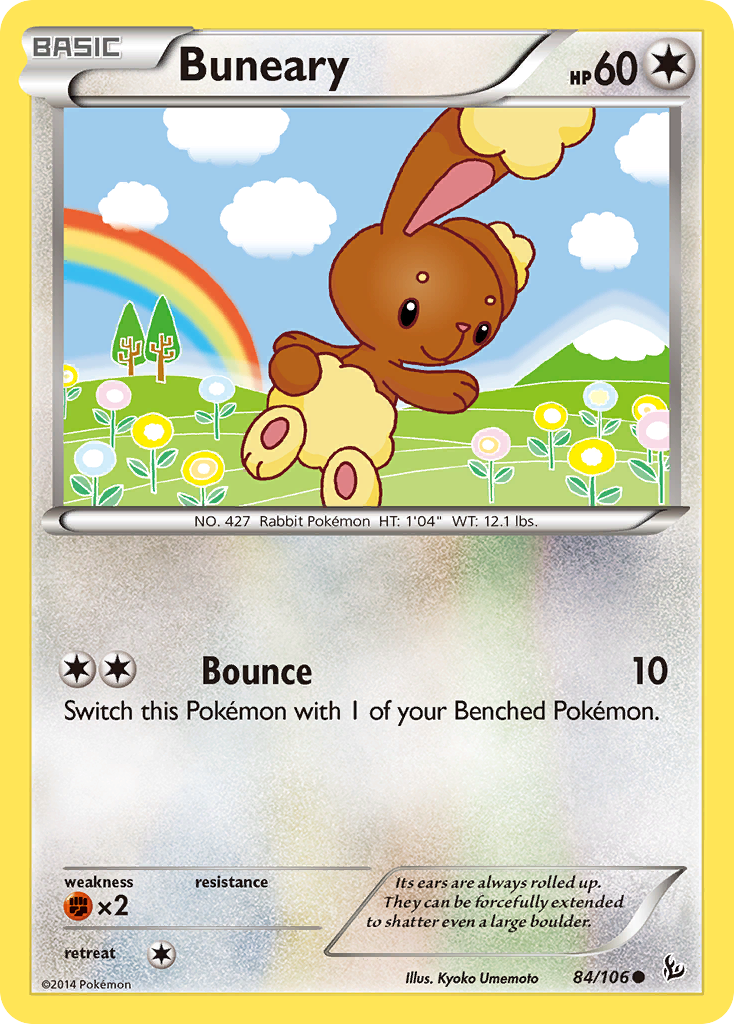 Buneary (84/106) [XY: Flashfire] | Game Master's Emporium (The New GME)