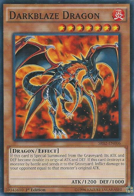 Darkblaze Dragon [SR02-EN006] Common | Game Master's Emporium (The New GME)