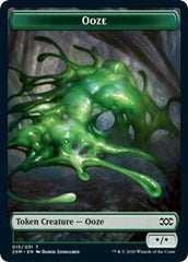 Ooze // Wurm (030) Double-Sided Token [Double Masters Tokens] | Game Master's Emporium (The New GME)