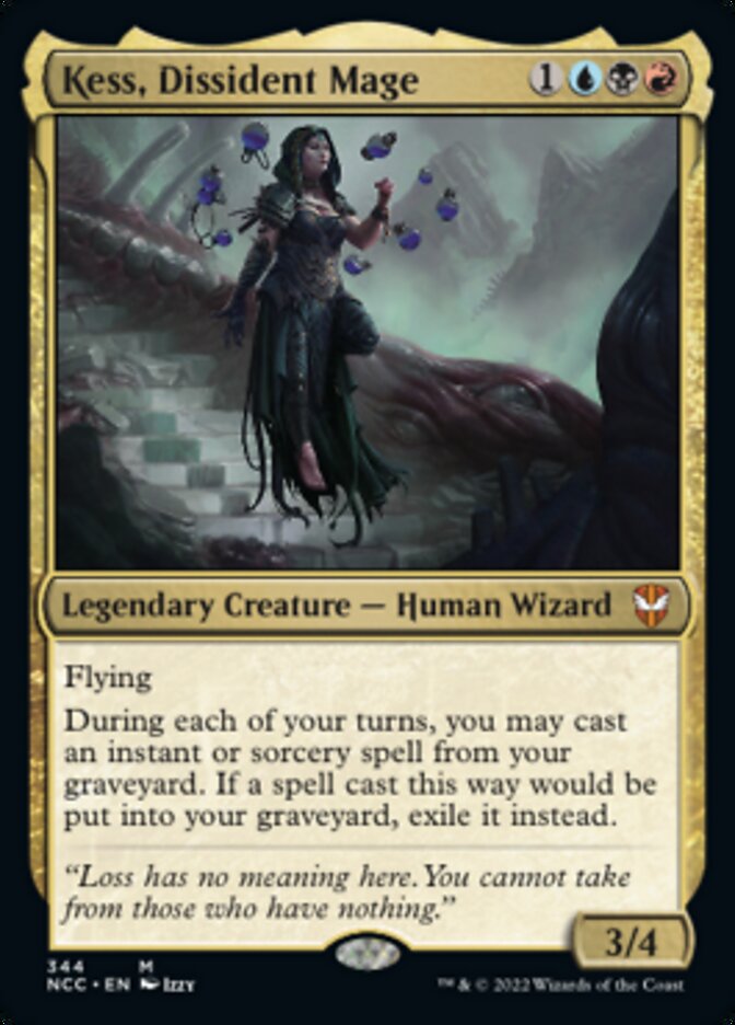 Kess, Dissident Mage [Streets of New Capenna Commander] | Game Master's Emporium (The New GME)