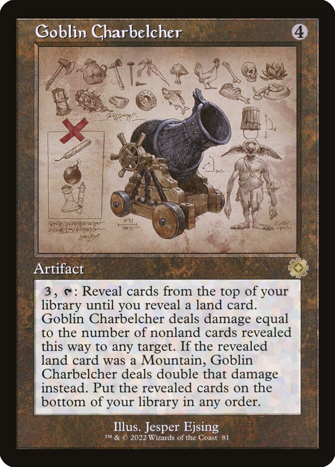 Goblin Charbelcher (Retro Schematic) [The Brothers' War Retro Artifacts] | Game Master's Emporium (The New GME)