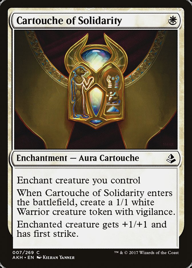 Cartouche of Solidarity [Amonkhet] | Game Master's Emporium (The New GME)