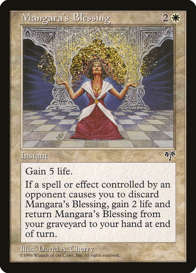 Mangara's Blessing [Mirage] | Game Master's Emporium (The New GME)
