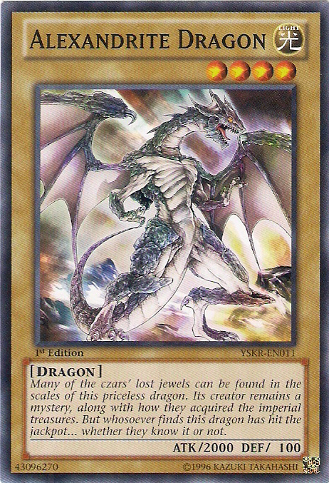 Alexandrite Dragon [YSKR-EN011] Common | Game Master's Emporium (The New GME)