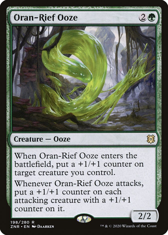 Oran-Rief Ooze [Zendikar Rising] | Game Master's Emporium (The New GME)