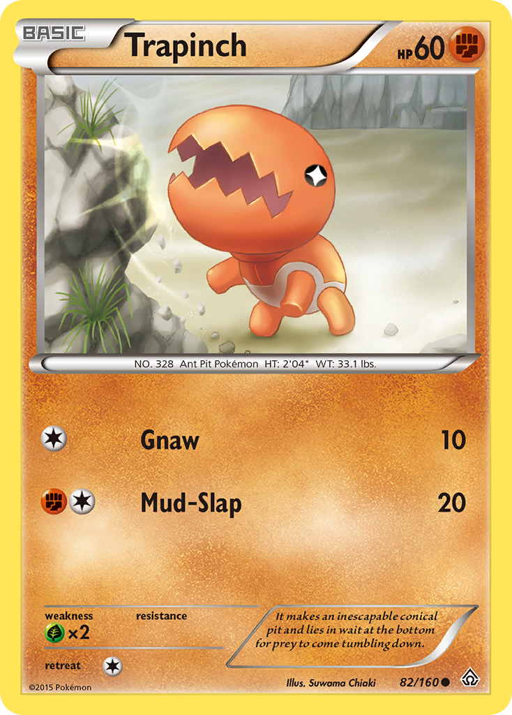 Trapinch (82/160) [XY: Primal Clash] | Game Master's Emporium (The New GME)