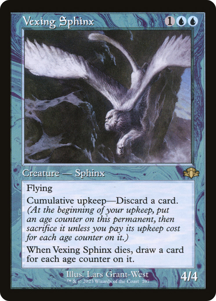 Vexing Sphinx (Retro) [Dominaria Remastered] | Game Master's Emporium (The New GME)