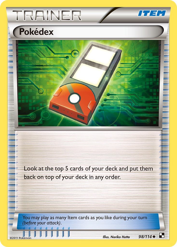 Pokedex (98/114) [Black & White: Base Set] | Game Master's Emporium (The New GME)
