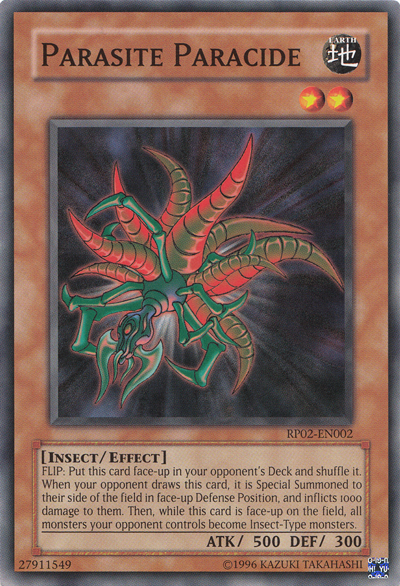 Parasite Paracide [RP02-EN002] Common | Game Master's Emporium (The New GME)