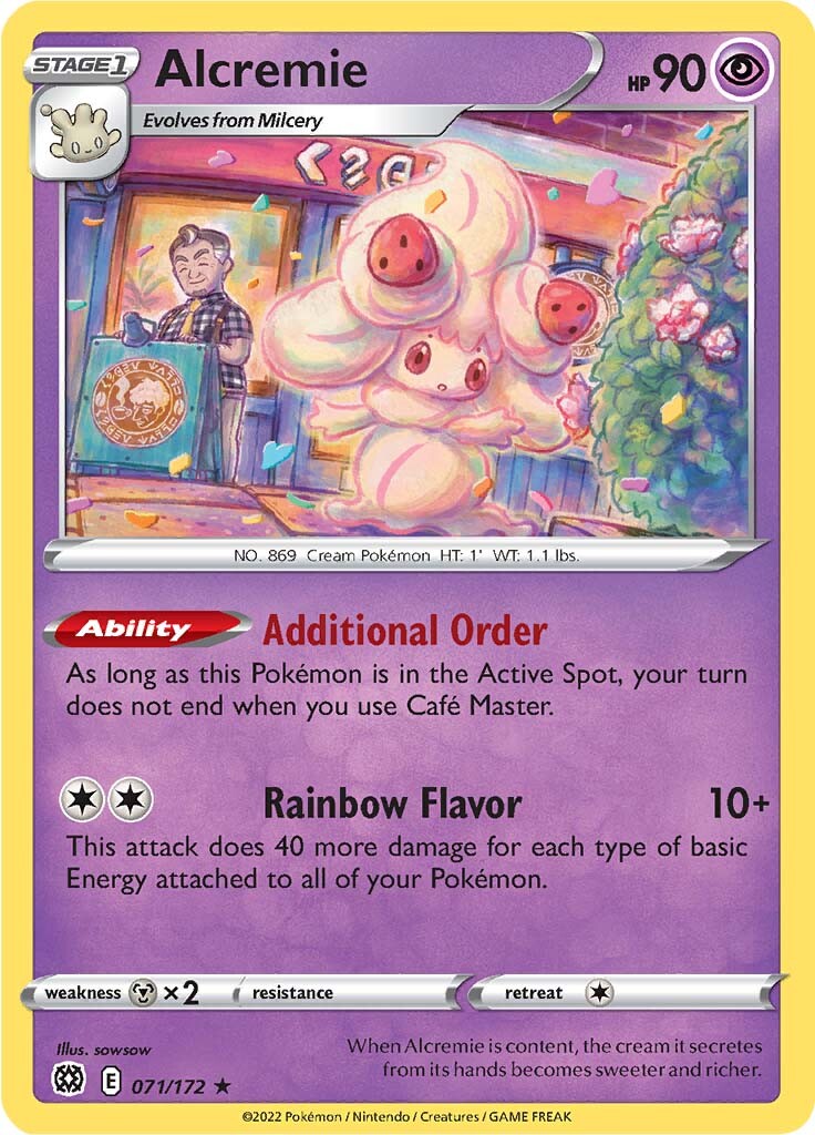 Alcremie (071/172) [Sword & Shield: Brilliant Stars] | Game Master's Emporium (The New GME)