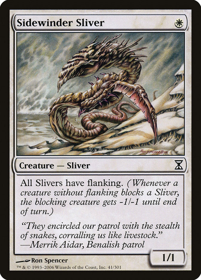 Sidewinder Sliver [Time Spiral] | Game Master's Emporium (The New GME)