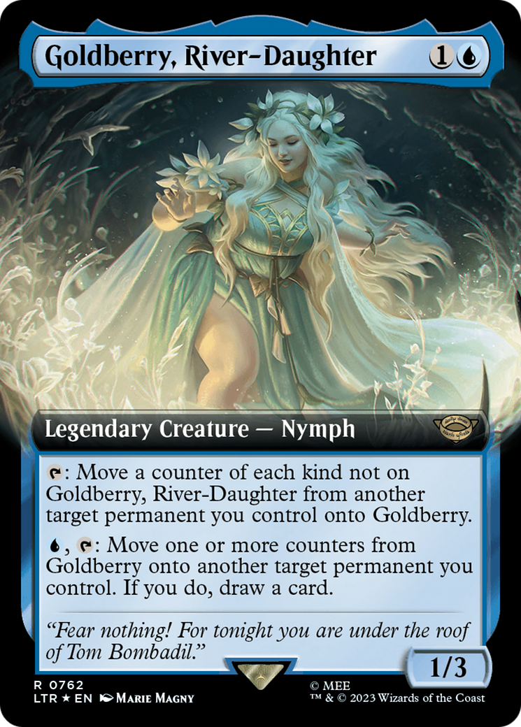 Goldberry, River-Daughter (Extended Art) (Surge Foil) [The Lord of the Rings: Tales of Middle-Earth] | Game Master's Emporium (The New GME)