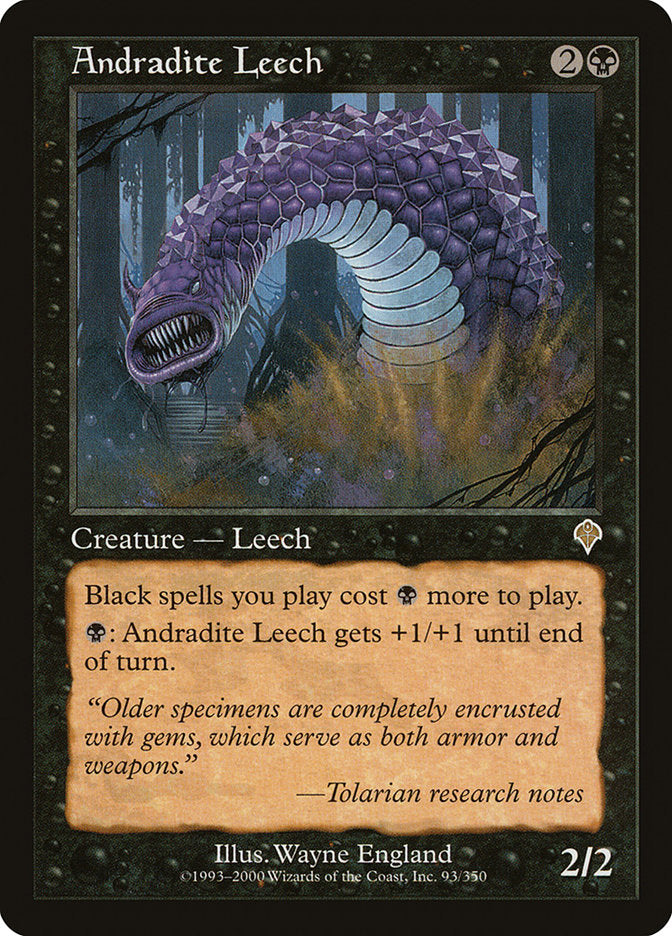 Andradite Leech [Invasion] | Game Master's Emporium (The New GME)
