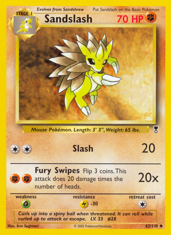 Sandslash (62/110) [Legendary Collection] | Game Master's Emporium (The New GME)