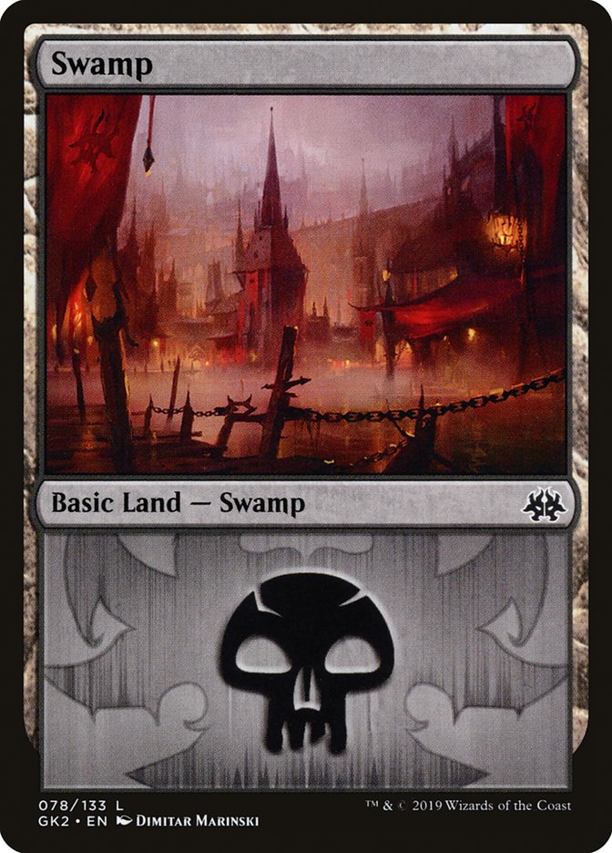 Swamp (78) [Ravnica Allegiance Guild Kit] | Game Master's Emporium (The New GME)