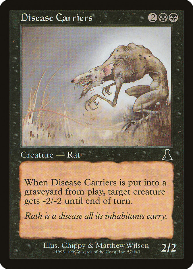 Disease Carriers [Urza's Destiny] | Game Master's Emporium (The New GME)