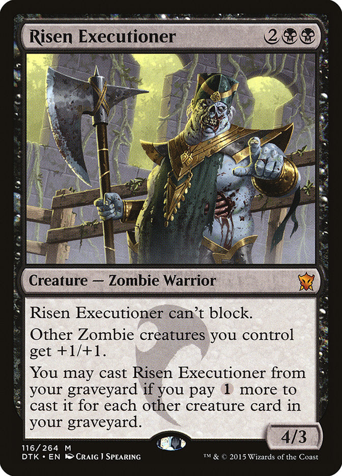 Risen Executioner [Dragons of Tarkir] | Game Master's Emporium (The New GME)