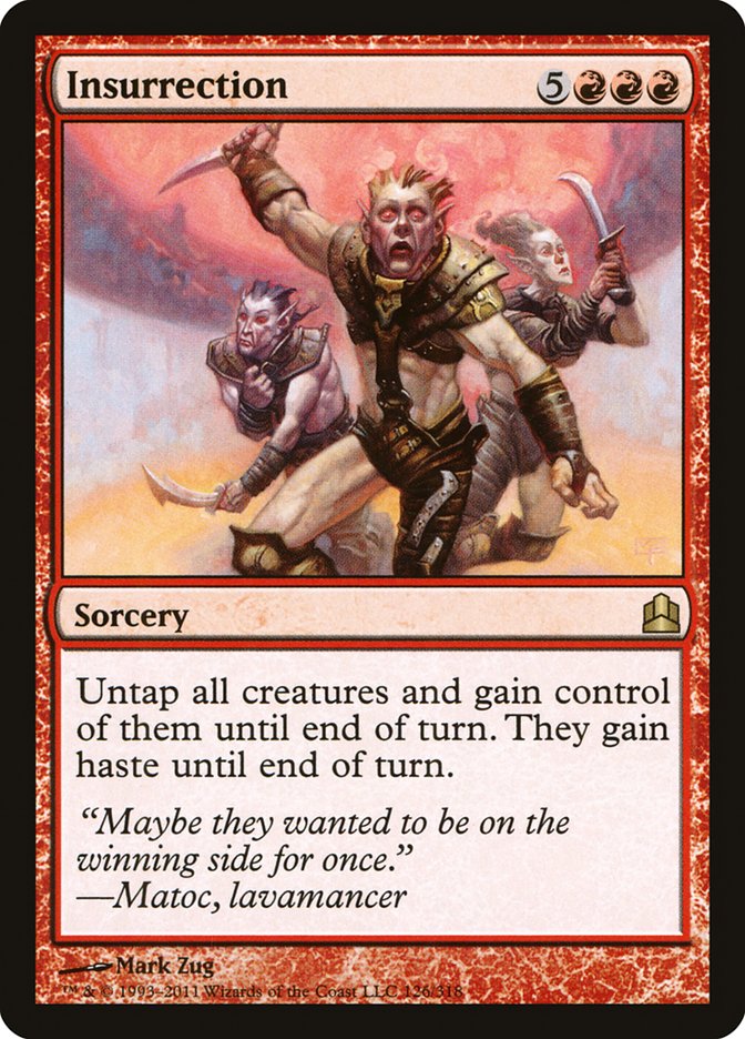 Insurrection [Commander 2011] | Game Master's Emporium (The New GME)