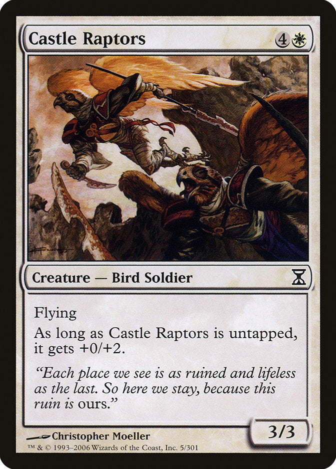 Castle Raptors [Time Spiral] | Game Master's Emporium (The New GME)