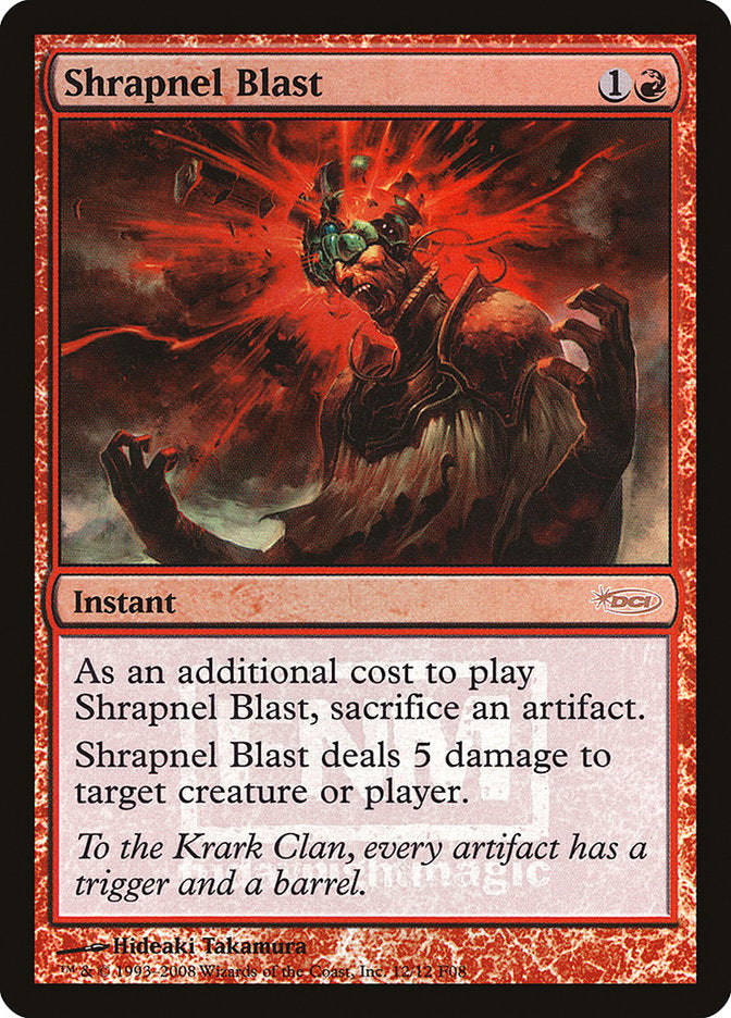 Shrapnel Blast [Friday Night Magic 2008] | Game Master's Emporium (The New GME)