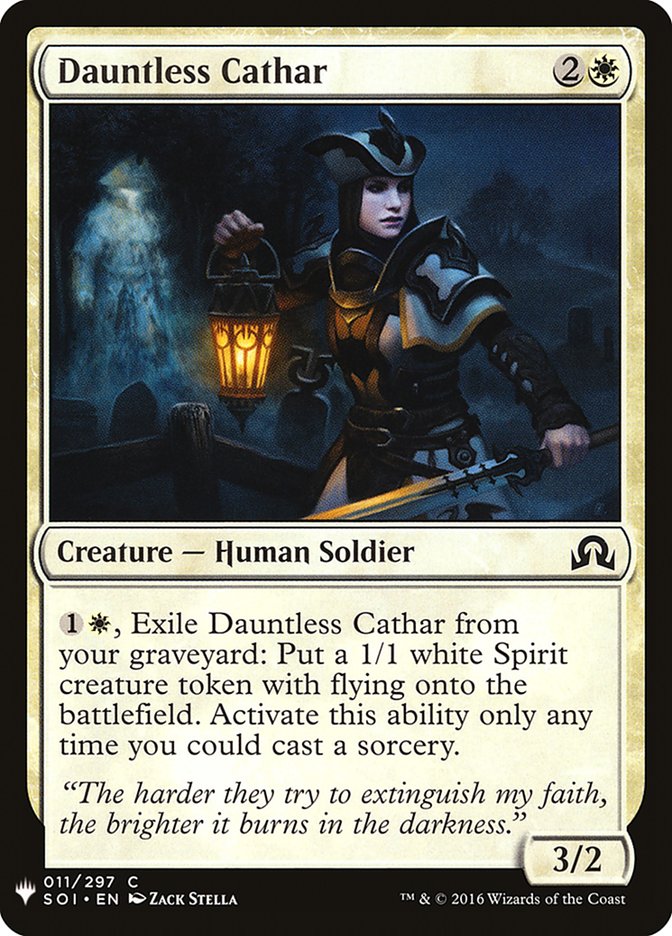 Dauntless Cathar [Mystery Booster] | Game Master's Emporium (The New GME)