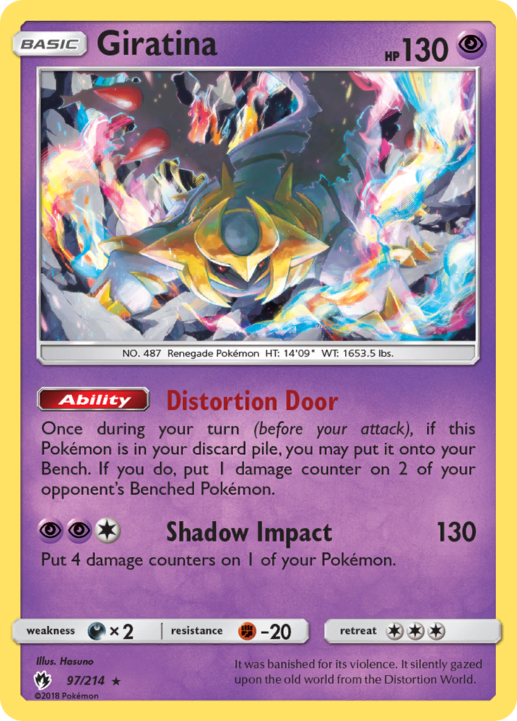 Giratina (97/214) [Sun & Moon: Lost Thunder] | Game Master's Emporium (The New GME)