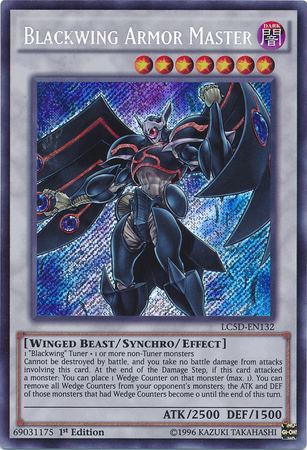 Blackwing Armor Master [LC5D-EN132] Secret Rare | Game Master's Emporium (The New GME)