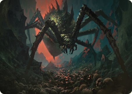 Shelob, Child of Ungoliant Art Card [The Lord of the Rings: Tales of Middle-earth Art Series] | Game Master's Emporium (The New GME)