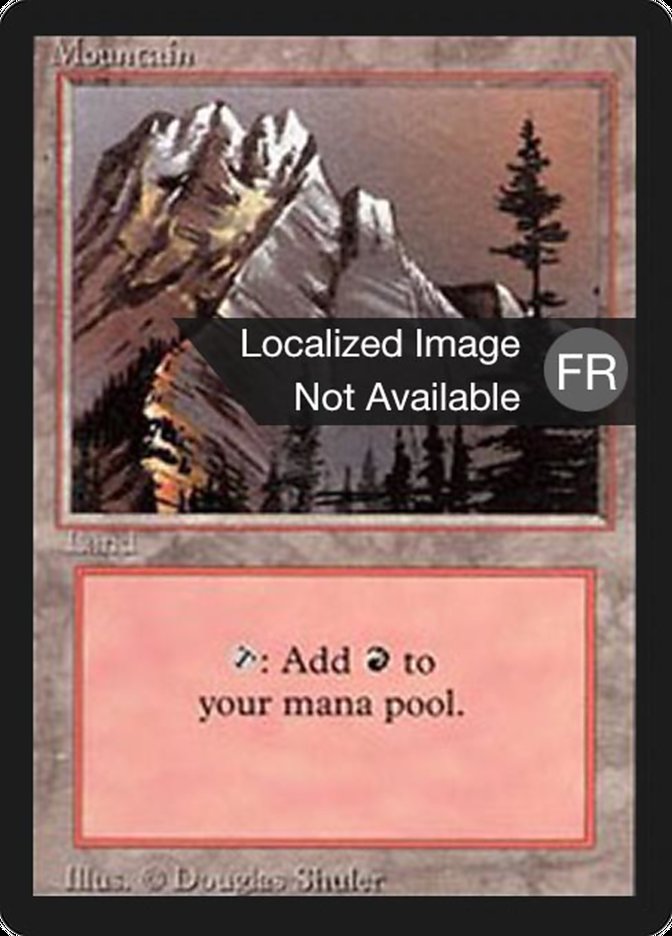 Mountain (A) [Foreign Black Border] | Game Master's Emporium (The New GME)