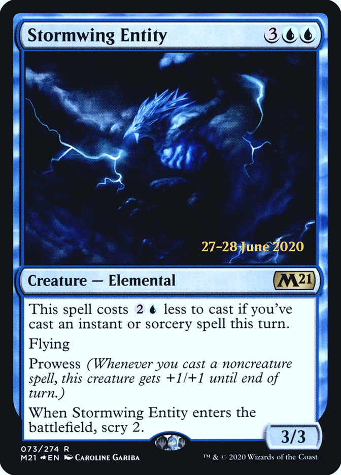 Stormwing Entity [Core Set 2021 Prerelease Promos] | Game Master's Emporium (The New GME)