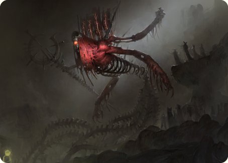 Drivnod, Carnage Dominus Art Card [Phyrexia: All Will Be One Art Series] | Game Master's Emporium (The New GME)