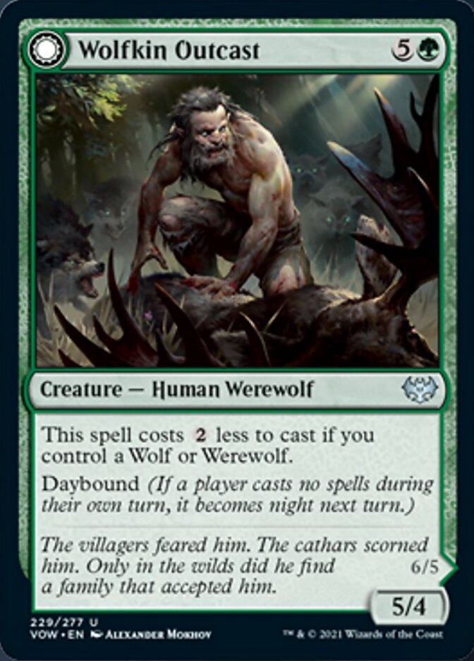 Wolfkin Outcast // Wedding Crasher [Innistrad: Crimson Vow] | Game Master's Emporium (The New GME)