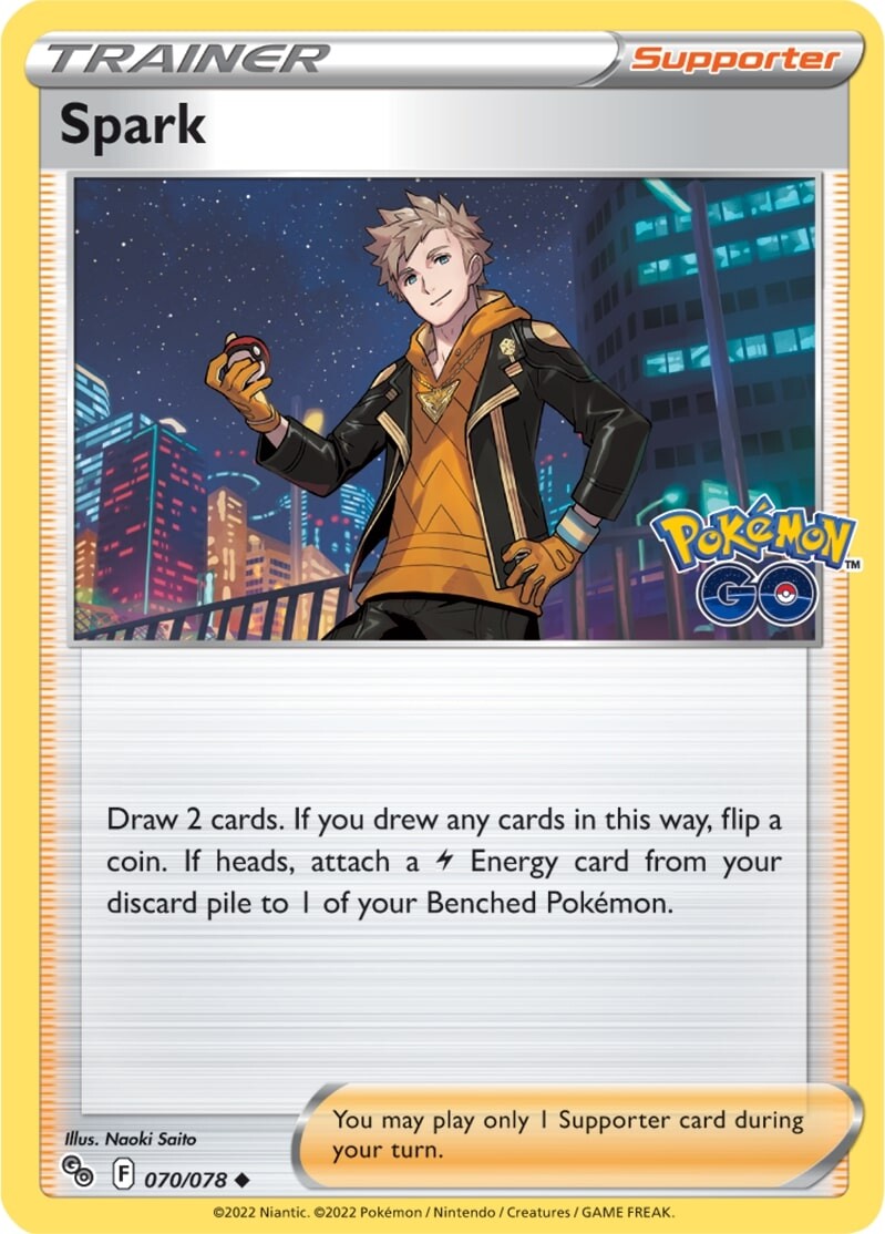 Spark (070/078) [Pokémon GO] | Game Master's Emporium (The New GME)
