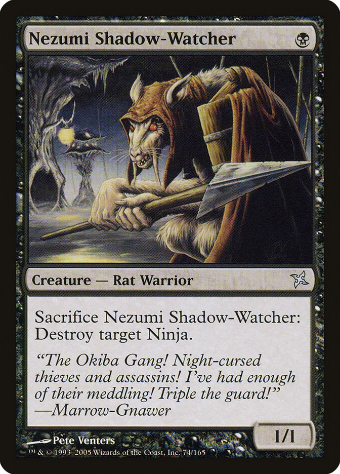 Nezumi Shadow-Watcher [Betrayers of Kamigawa] | Game Master's Emporium (The New GME)