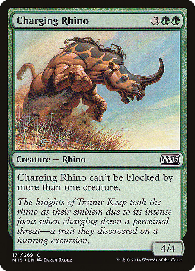 Charging Rhino [Magic 2015] | Game Master's Emporium (The New GME)