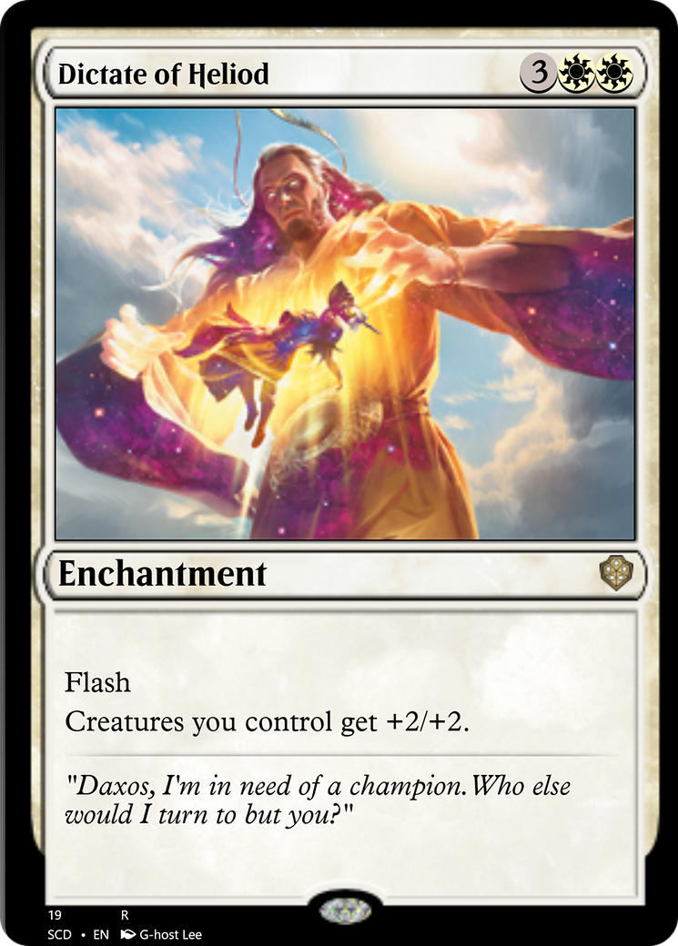 Dictate of Heliod [Starter Commander Decks] | Game Master's Emporium (The New GME)