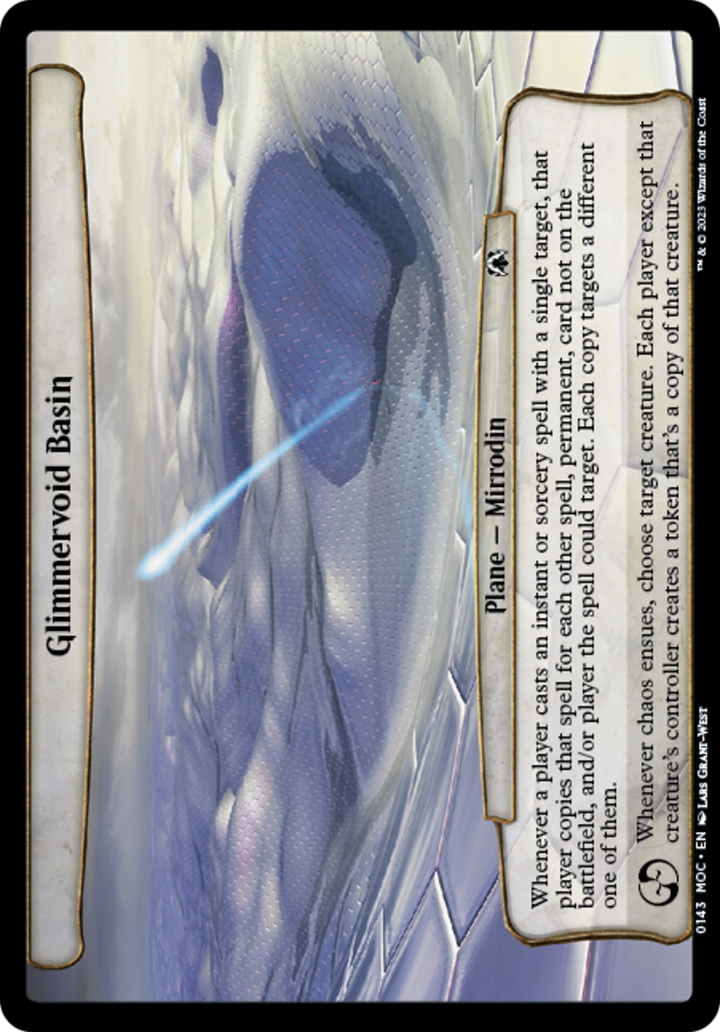 Glimmervoid Basin [March of the Machine Commander] | Game Master's Emporium (The New GME)