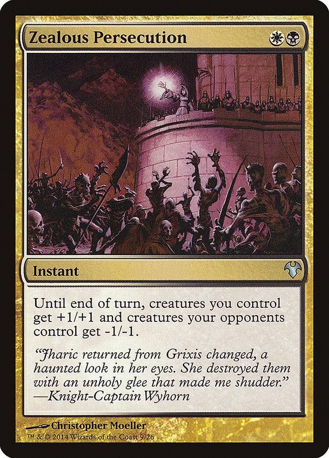 Zealous Persecution [Modern Event Deck 2014] | Game Master's Emporium (The New GME)