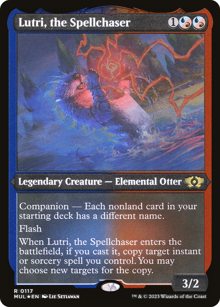 Lutri, the Spellchaser (Foil Etched) [Multiverse Legends] | Game Master's Emporium (The New GME)