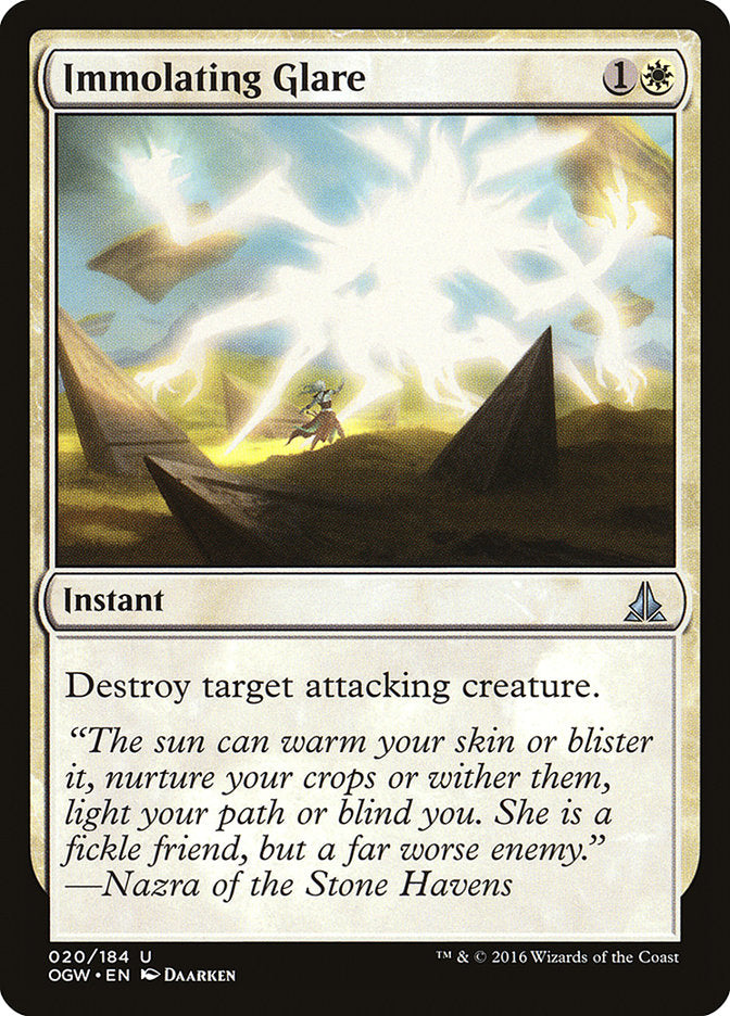 Immolating Glare [Oath of the Gatewatch] | Game Master's Emporium (The New GME)