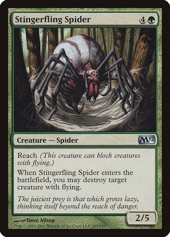 Stingerfling Spider [Magic 2012] | Game Master's Emporium (The New GME)