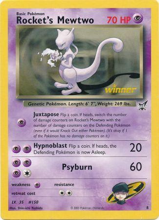 Rocket's Mewtwo (8) (Jumbo Card) [Best of Promos] | Game Master's Emporium (The New GME)