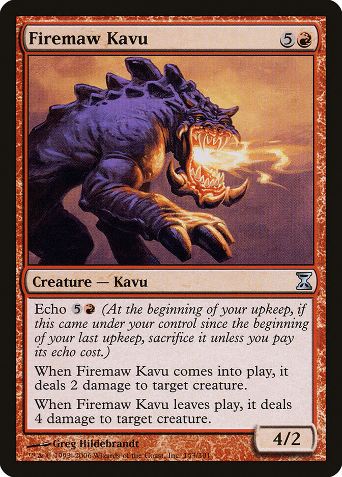 Firemaw Kavu [Time Spiral] | Game Master's Emporium (The New GME)