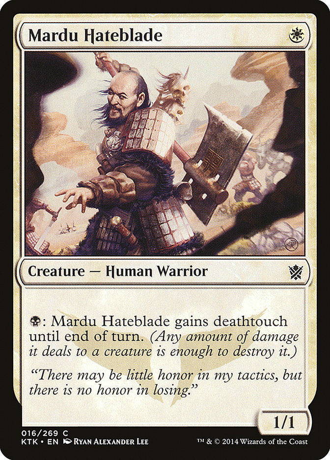 Mardu Hateblade [Khans of Tarkir] | Game Master's Emporium (The New GME)