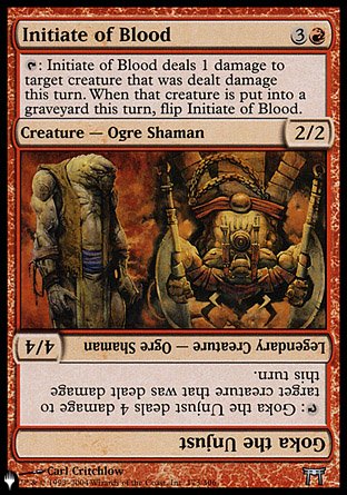 Initiate of Blood // Goka the Unjust [The List] | Game Master's Emporium (The New GME)