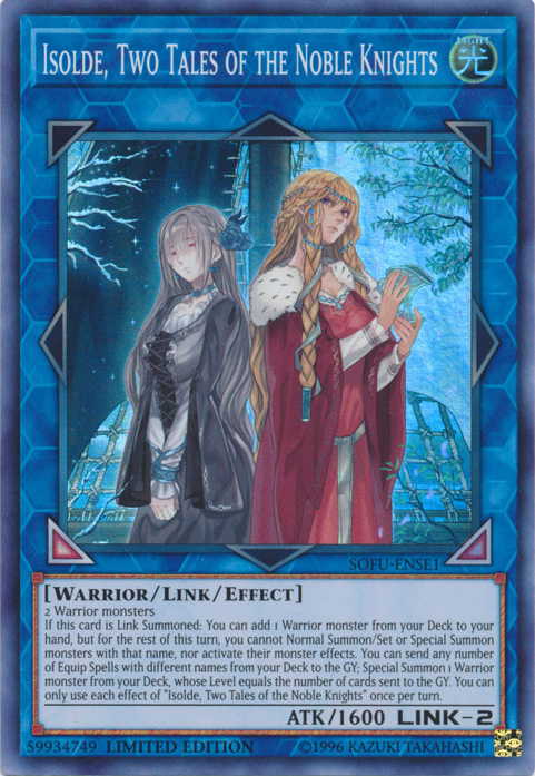 Isolde, Two Tales of the Noble Knights [SOFU-ENSE1] Super Rare | Game Master's Emporium (The New GME)